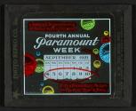 [Fourth Annual Paramount Week]