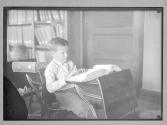 Blind Boy Reading Braille