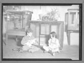 [Children with Rooster/Chicken]