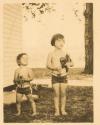 [Nell and Joan Martin in Their Bathing Suits at Umpawaug, CT]