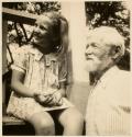 [Opa Steichen and Young Girl]