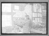 [Girl with Electrical Map of NYS]