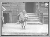 Homework NYC 1912/ Garment Workers NY 1912, Carrying Work To Be Done At Home