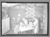 [Woman Demonstrating Pottery to Children]