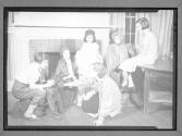 [Children in Costume, Woman]