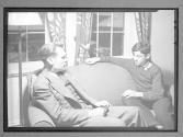 [Boy, Conference with Man]