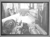 [Loom with Finished Cloth]