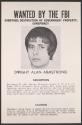 [FBI wanted poster - Dwight Alan Armstrong]