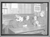[Girl Scouts making coffee]