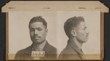 [Fort Wayne Indiana Police Department mugshot of John Kandas, arrested for assault and battery]