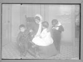 Mother and Child Waiting in Dispensary