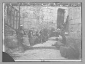 Jerusalem Mendiants Autour du Mur des Lamentations
