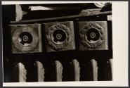 [Decorative drawers with books on top]