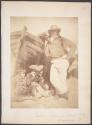 [Sandy (or James) Linton, his boat and bairns]