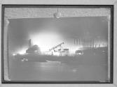 1915 Steel Mills at Night