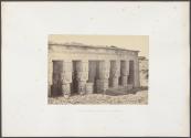 Portico of the Temple of Dendera