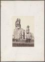 The Statues of Memnon, Thebes