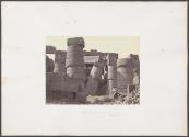 Pillars in the Great Hall, Karnac