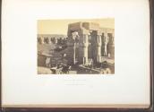 Portion of the Great Temple, (The Government Corn Stores), Luxor