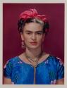 Frida Kahlo in Blue Dress