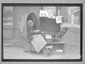 Bordeaux Paper Woman