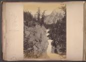 Falls near Field, British Columbia
