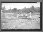 [ARC Woman, Family by River]