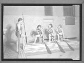 [Women Practicing Paddling]