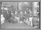 Group Of Italians- Good Raw Material For The Melting Pot 1905