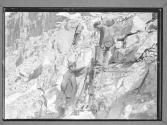 Immigrant Laborers N.Y. Stone Quarry Making A Cut For'?' RR