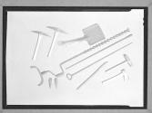 Set of Miners Tools in Miniature