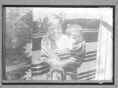 Hopi Indian Girl and Pappouse