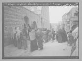 Jerusalem Enterrement Arabe Sortie de l'Hopital