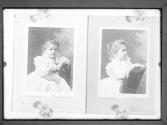 Dorothy Daine, 2 Years 8 Months Old/ (Two Images On One Plate)