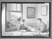 [Man and Woman Viewing Photographs]