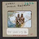 [Swazi girls bathing, Africa (travel slide)]