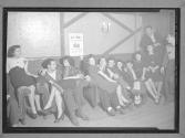 [Men and Women Socializing]