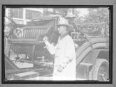 [Fireman with Truck]