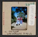 [Two girls, Sri Lanka (travel slide)]