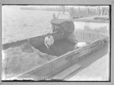 Coal Stevedores Loading on Barges
