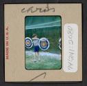 [Nicholas Christopher Muray practicing archery (travel slide)]