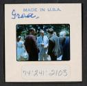 [People at a graduation (travel slide)]