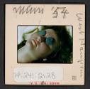 [Mimi Muray on a beach, West Hampton, New York (travel slide)]