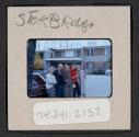 [Mimi, Nickolas, Peggy, and Nicholas Christopher Muray with a woman, Stockbridge, Massachusetts (travel slide)]