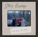[Mimi, Nickolas, Peggy, and Nicholas Christopher Muray with a woman, Stockbridge, Massachusetts (travel slide)]