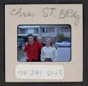 [Nicholas Christopher, Nickolas, and Mimi Muray, Stockbridge, Massachusetts (travel slide)]