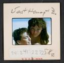 [Nicholas Christopher and Mimi Muray on a beach, West Hampton, New York (travel slide)]