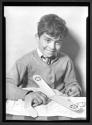 [Boy with Model Airplane]