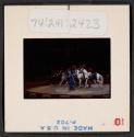 [Circus performers and horses (travel slide)]