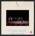 [Circus performers and horses (travel slide)]